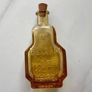 Balsam of Life King's Patent Wheaton Reproduction Vintage Glass Empty Bottle